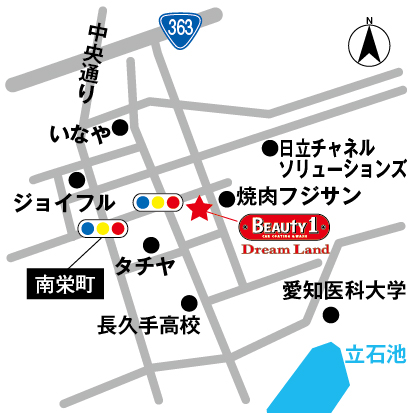 尾張旭MAP