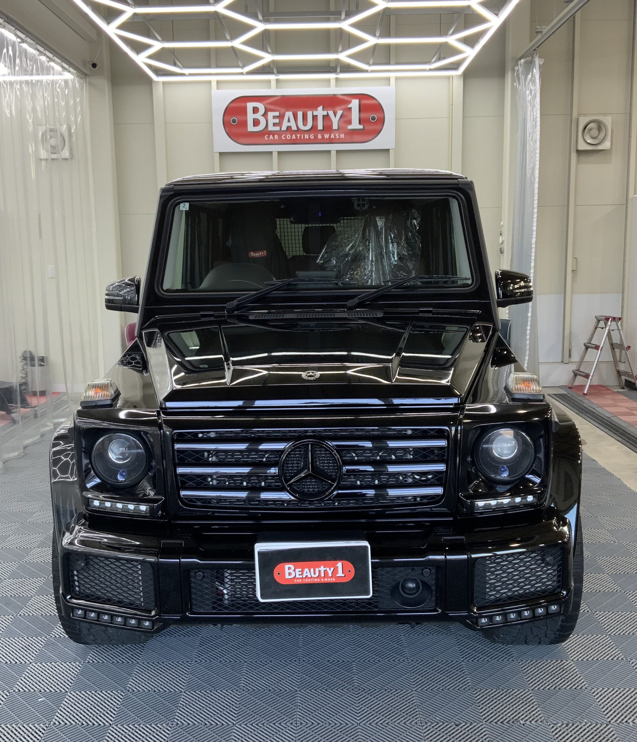 メルセデスベンツ G350d/ボディコーティング・ウィンドウコート
