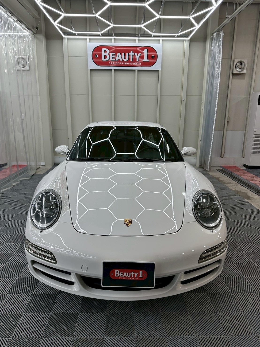 ポルシェ 911/HEクォーツ・ホイールコート・黒樹脂コート