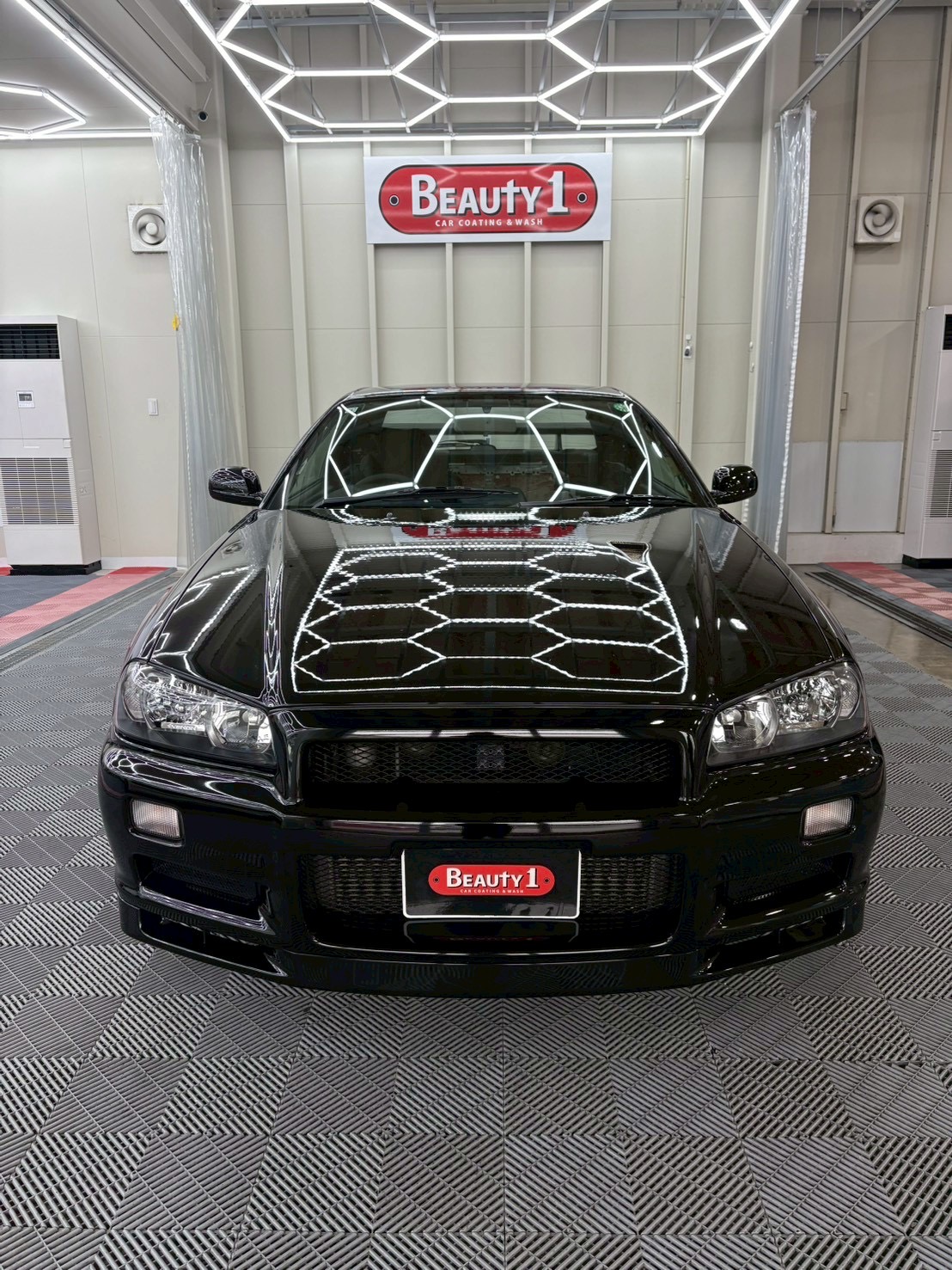 日産 スカイラインGT-R/グラフェンセラミック・ウィンドウコーティング